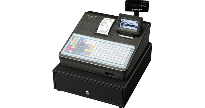 SHARP XE-A217B - Retail and Hospitality Cash Register 